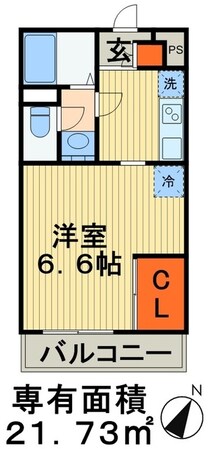 リブリ・谷津の物件間取画像